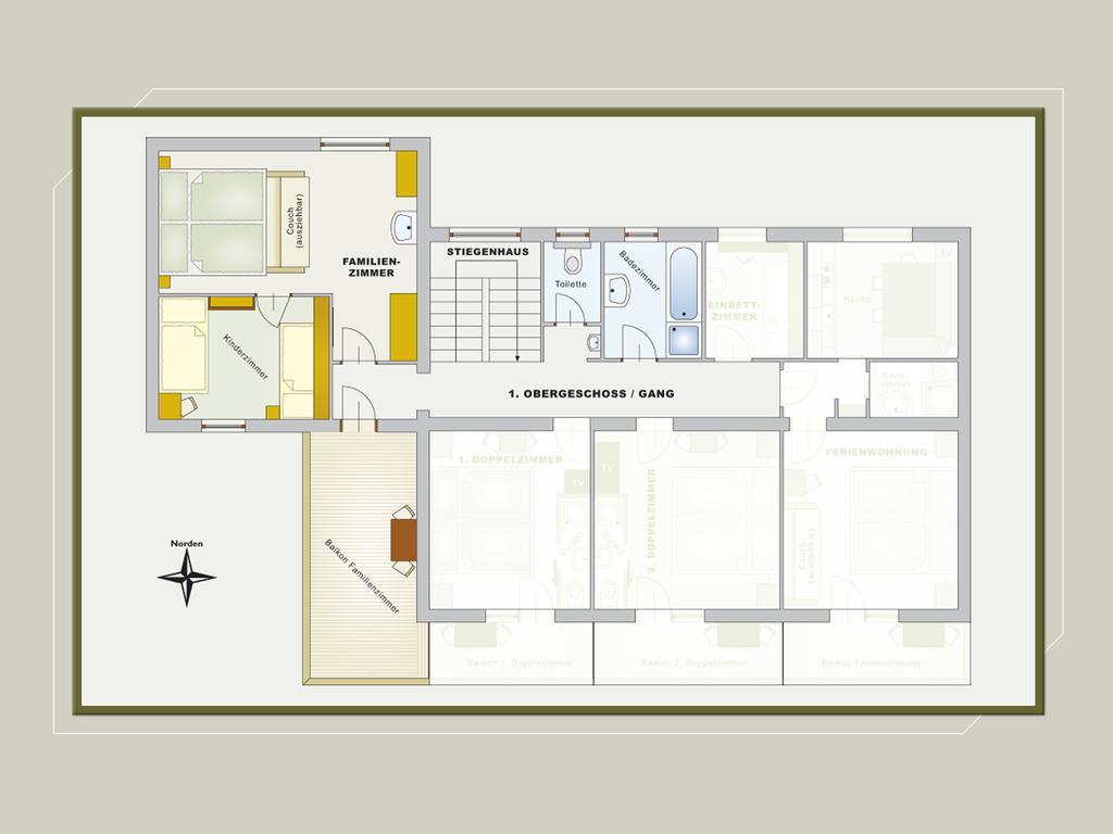 Ferienhaus Berger 米特西尔 客房 照片